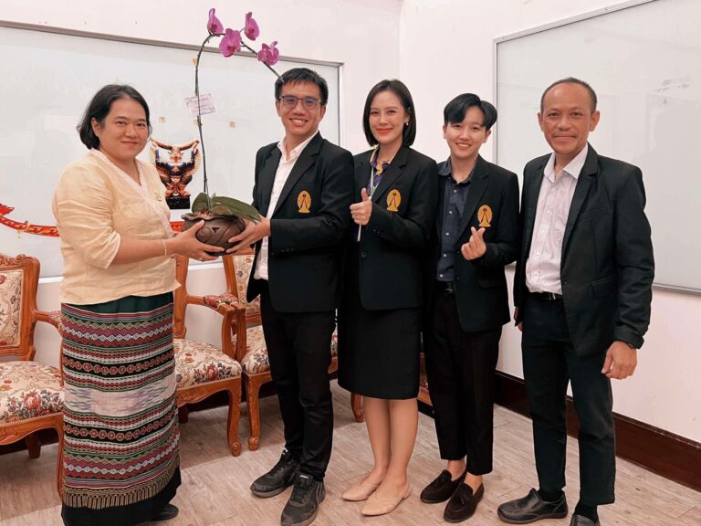 คณบดีและคณาจารย์ คณะสาธารณสุขศาสตร์ วิทยาลัยเชียงราย ได้เดินทางมาแสดงความยินดีกับท่านผู้อำนวยการวิทยาลัยชุมชนน่าน ในโอกาสรับตำแหน่ง