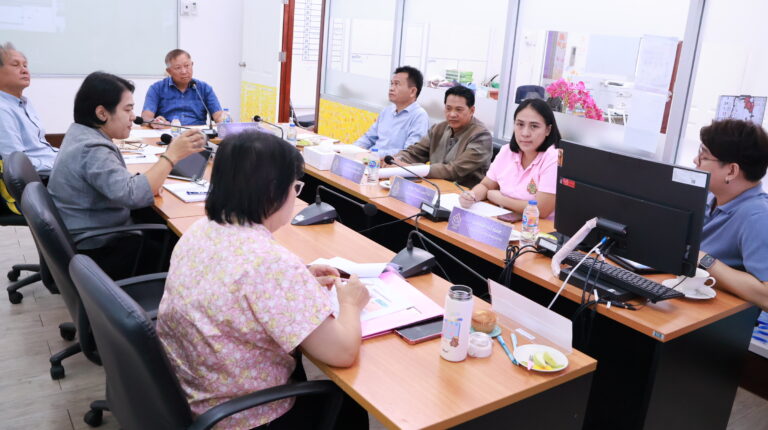 วิทยาลัยชุมชนน่าน จัดการประชุมคณะกรรมการสภาวิทยาลัยชุมชนน่าน ครั้งที่ 6 ประจำปี 2568